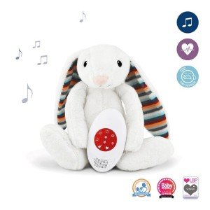 Музыкальная мягкая игрушка-комфортер ZAZU Биби