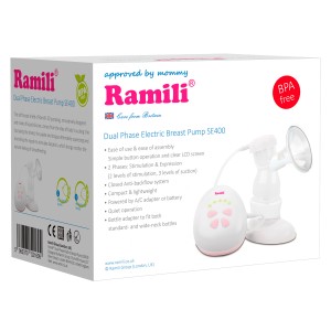 Электрический двухфазный молокоотсос Ramili Baby SE400
